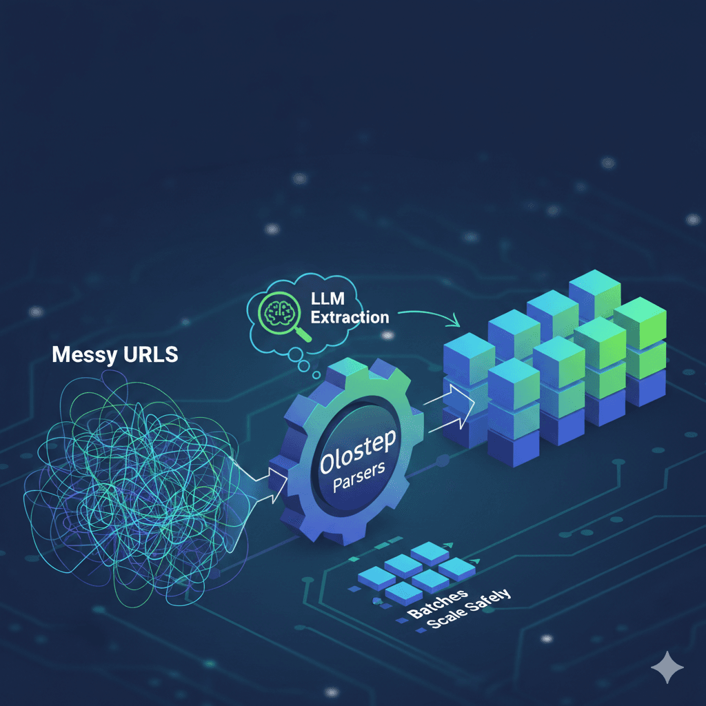 Olostep Parsers Turn URLs Into Stable JSON Contracts